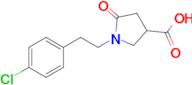 1-(4-Chlorophenethyl)-5-oxopyrrolidine-3-carboxylic acid