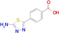 4-(5-Amino-1,3,4-thiadiazol-2-yl)benzoic acid