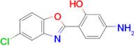 5-Amino-2-(5-chlorobenzo[d]oxazol-2-yl)phenol