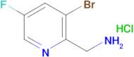 (3-Bromo-5-fluoropyridin-2-yl)methanamine hydrochloride