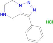 3-Phenyl-4,5,6,7-tetrahydro-[1,2,3]triazolo[1,5-a]pyrazine hydrochloride