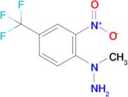 1-Methyl-1-(2-nitro-4-(trifluoromethyl)phenyl)hydrazine