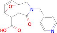 1-Oxo-2-(pyridin-4-ylmethyl)-1,2,3,6,7,7a-hexahydro-3a,6-epoxyisoindole-7-carboxylic acid