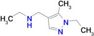 N-((1-ethyl-5-methyl-1H-pyrazol-4-yl)methyl)ethanamine