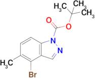 Tert-butyl 4-bromo-5-methyl-1H-indazole-1-carboxylate