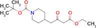 Tert-butyl 4-(4-ethoxy-2,4-dioxobutyl)piperidine-1-carboxylate