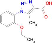 1-(2-Ethoxyphenyl)-5-methyl-1H-1,2,3-triazole-4-carboxylic acid