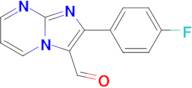 2-(4-Fluorophenyl)imidazo[1,2-a]pyrimidine-3-carbaldehyde
