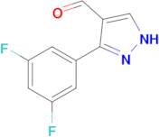 3-(3,5-Difluorophenyl)-1H-pyrazole-4-carbaldehyde