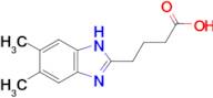 4-(5,6-Dimethyl-1H-benzo[d]imidazol-2-yl)butanoic acid