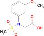 N-(3-methoxyphenyl)-N-(methylsulfonyl)glycine