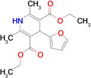 Diethyl 4-(furan-2-yl)-2,6-dimethyl-1,4-dihydropyridine-3,5-dicarboxylate