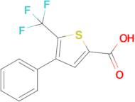 4-Phenyl-5-(trifluoromethyl)thiophene-2-carboxylic acid