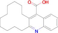 6,7,8,9,10,11,12,13,14,15-Decahydrocyclododeca[b]quinoline-16-carboxylic acid