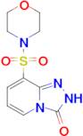 8-(morpholine-4-sulfonyl)-2H,3H-[1,2,4]triazolo[4,3-a]pyridin-3-one