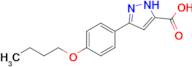 3-(4-butoxyphenyl)-1H-pyrazole-5-carboxylic acid