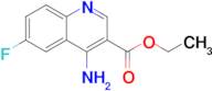 Ethyl 4-amino-6-fluoroquinoline-3-carboxylate