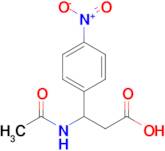 3-Acetamido-3-(4-nitrophenyl)propanoic acid