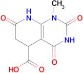 1-Methyl-2,4,7-trioxo-1,2,3,4,5,6,7,8-octahydropyrido[2,3-d]pyrimidine-5-carboxylic acid