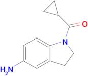 (5-Aminoindolin-1-yl)(cyclopropyl)methanone