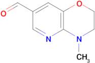 4-Methyl-3,4-dihydro-2H-pyrido[3,2-b][1,4]oxazine-7-carbaldehyde