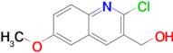 (2-Chloro-6-methoxyquinolin-3-yl)methanol