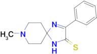 8-Methyl-3-phenyl-1,4,8-triazaspiro[4.5]Dec-3-ene-2-thione