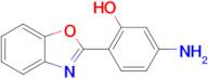 5-Amino-2-(benzo[d]oxazol-2-yl)phenol