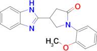 4-(1H-benzo[d]imidazol-2-yl)-1-(2-methoxyphenyl)pyrrolidin-2-one