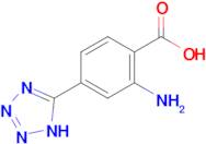 2-amino-4-(1H-1,2,3,4-tetrazol-5-yl)benzoic acid
