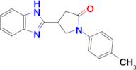 4-(1H-benzo[d]imidazol-2-yl)-1-(p-tolyl)pyrrolidin-2-one
