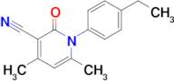 1-(4-Ethylphenyl)-4,6-dimethyl-2-oxo-1,2-dihydropyridine-3-carbonitrile