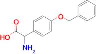 2-Amino-2-(4-(benzyloxy)phenyl)acetic acid