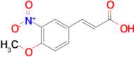 (E)-3-(4-methoxy-3-nitrophenyl)acrylic acid