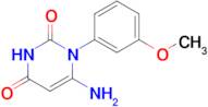 6-Amino-1-(3-methoxyphenyl)pyrimidine-2,4(1H,3H)-dione