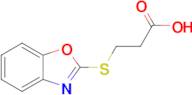 3-(Benzo[d]oxazol-2-ylthio)propanoic acid