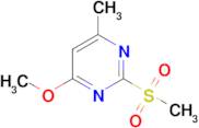 4-Methoxy-6-methyl-2-(methylsulfonyl)pyrimidine