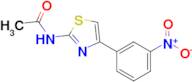 N-(4-(3-nitrophenyl)thiazol-2-yl)acetamide