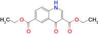 3,6-diethyl 4-oxo-1,4-dihydroquinoline-3,6-dicarboxylate