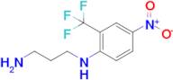 N1-(4-nitro-2-(trifluoromethyl)phenyl)propane-1,3-diamine