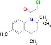 2-Chloro-1-(2,2,4,6-tetramethyl-3,4-dihydroquinolin-1(2H)-yl)ethan-1-one