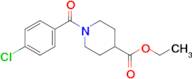 Ethyl 1-(4-chlorobenzoyl)piperidine-4-carboxylate