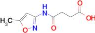 4-((5-Methylisoxazol-3-yl)amino)-4-oxobutanoic acid