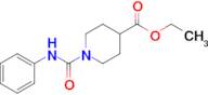 Ethyl 1-(phenylcarbamoyl)piperidine-4-carboxylate