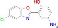 4-Amino-2-(5-chlorobenzo[d]oxazol-2-yl)phenol