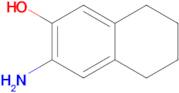 3-Amino-5,6,7,8-tetrahydronaphthalen-2-ol