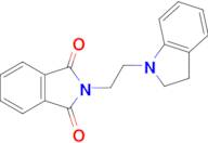 2-(2-(Indolin-1-yl)ethyl)isoindoline-1,3-dione