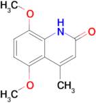 5,8-dimethoxy-4-methyl-1,2-dihydroquinolin-2-one