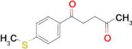 1-(4-(Methylthio)phenyl)pentane-1,4-dione