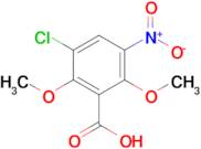 3-Chloro-2,6-dimethoxy-5-nitrobenzoic acid